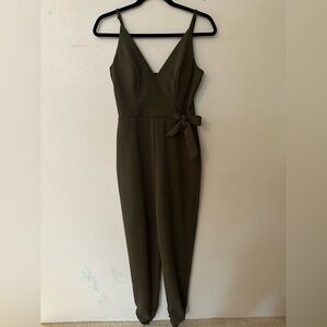 Trixxi Olive Green Jumpsuit